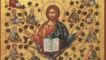 Iisus Hristos cu apostolii